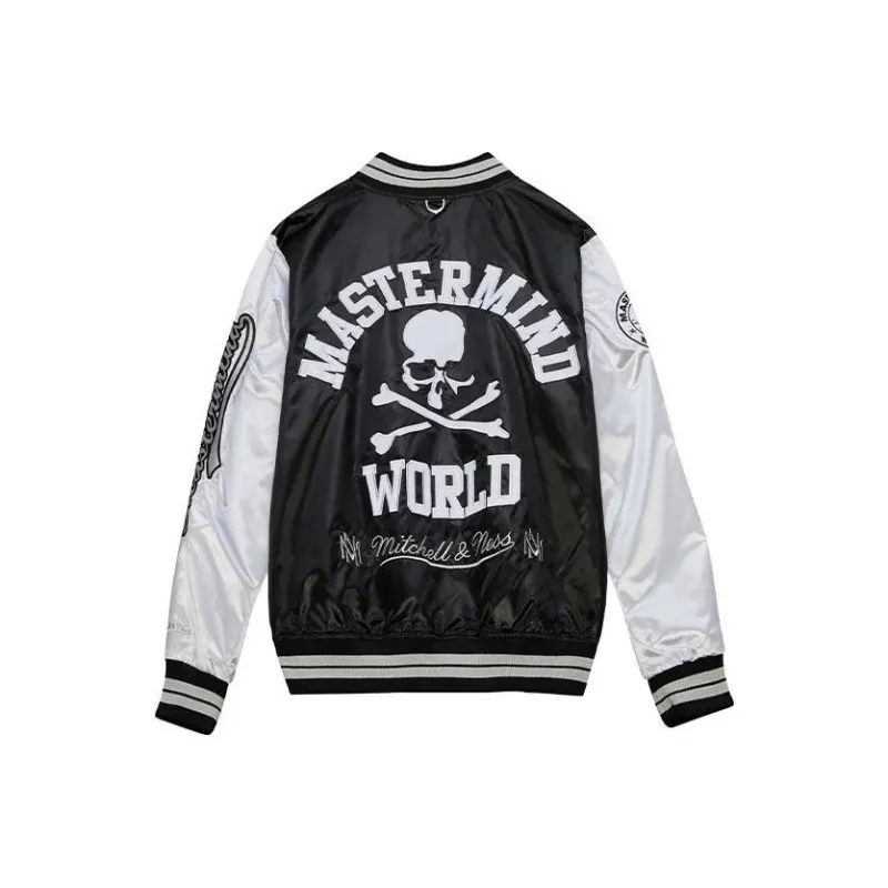 Mitchell & Ness Mastermind Joint Series Baseball Jacket Unisex Black-0