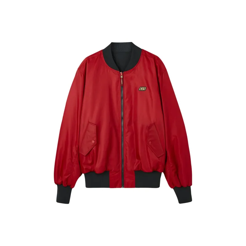 Skechers New Year Jackets Coats Men's Berry Red-0