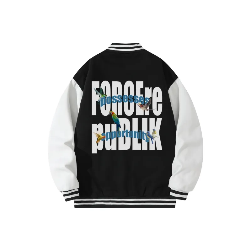 FORCEREPUBLIK Baseball Jacket Unisex-0
