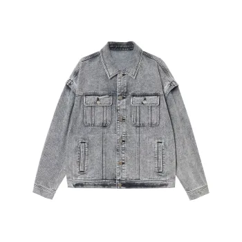 JACK JONES· Jacket Men's Light Denim Gray