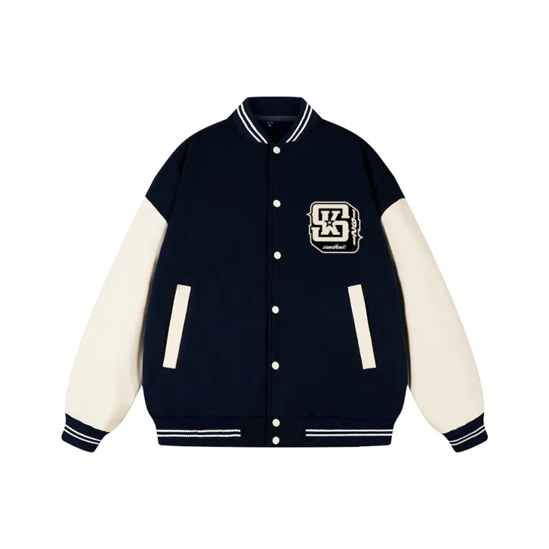 SandKnit Baseball Jacket Unisex-16