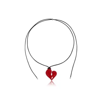 ZWU Leather Cord Necklaces Women's