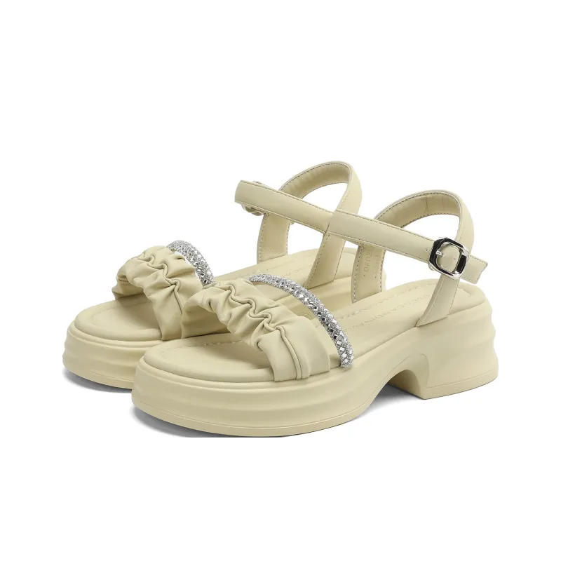 D FUSE SCANDINAVIA One Strap Sandals Women's-5