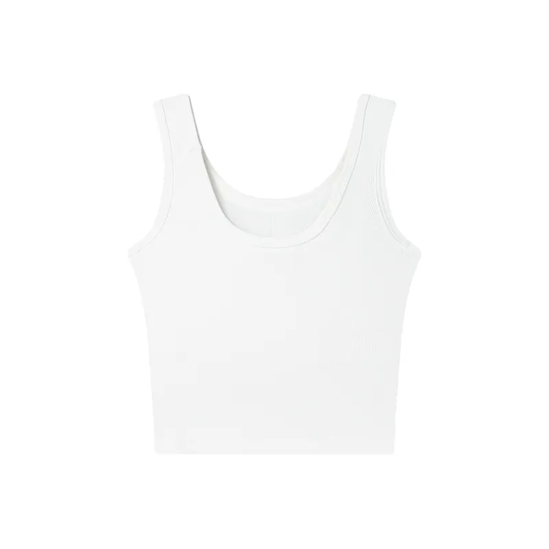 FILA MILANO Italy Version Luxury Style Sports Collection Lifestyle Sport Vests Women's Cloud White-1