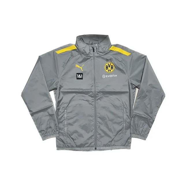PUMA Dortmund Player Jackets Men Gray-0