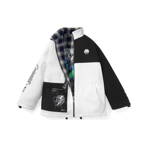 GENANX Parka Coats Unisex Black
