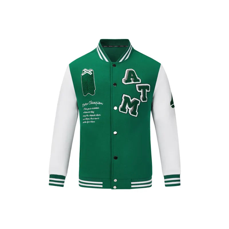 JIANWANG Baseball Jacket Unisex-4