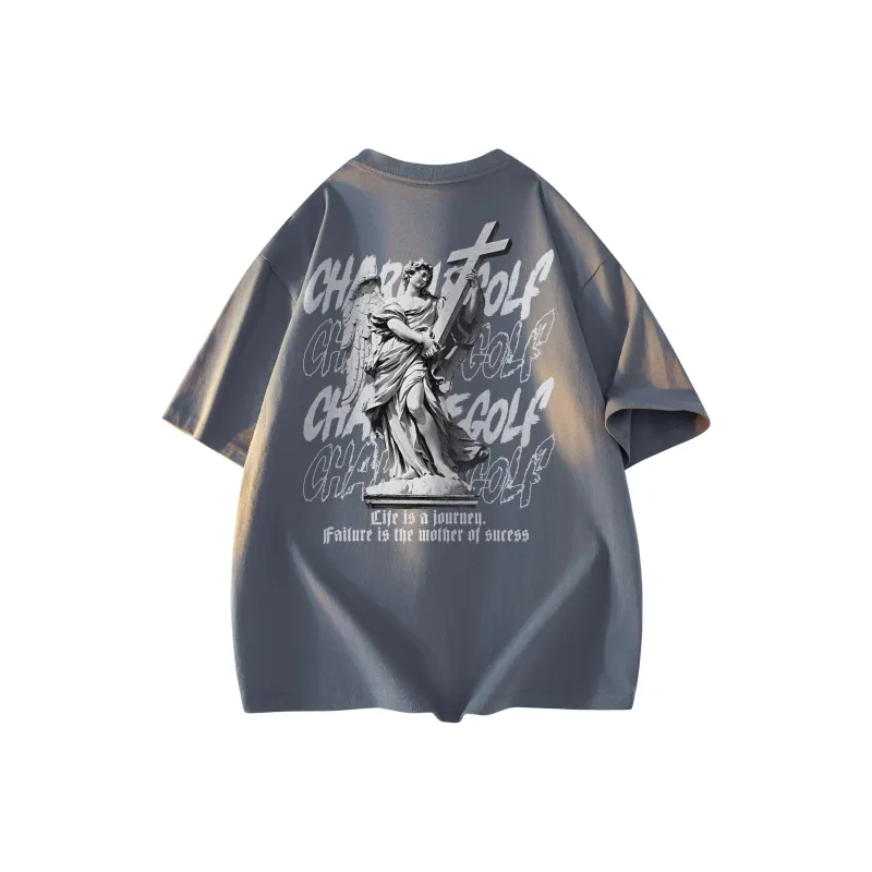 CHARLIE GOLF T Shirt Unisex Black-4