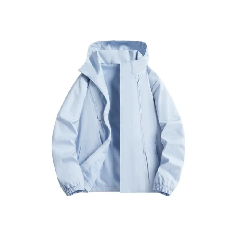 Feiyue Water-Resistant Windproof And Water-Repellent Windbreaker Jacket Unisex-19