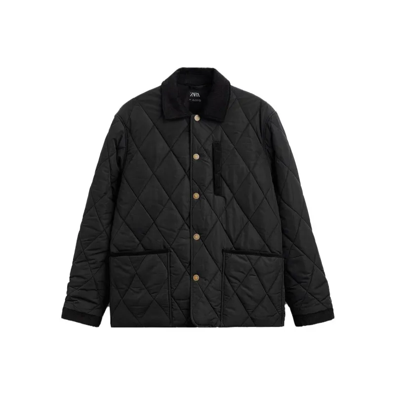 ZARA Jackets Men Black-0