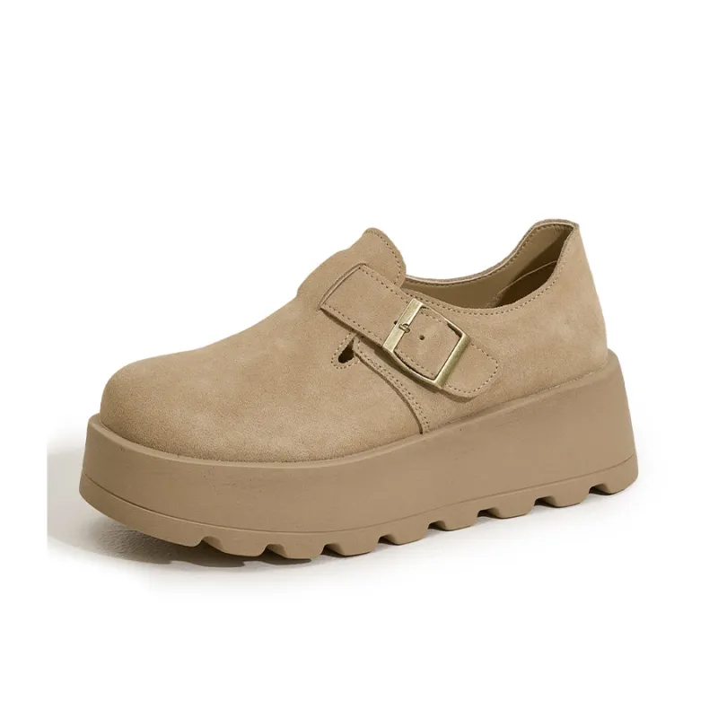 Milan Love Song Casual Single Shoes 7CM HIGH HEEL Women's-6