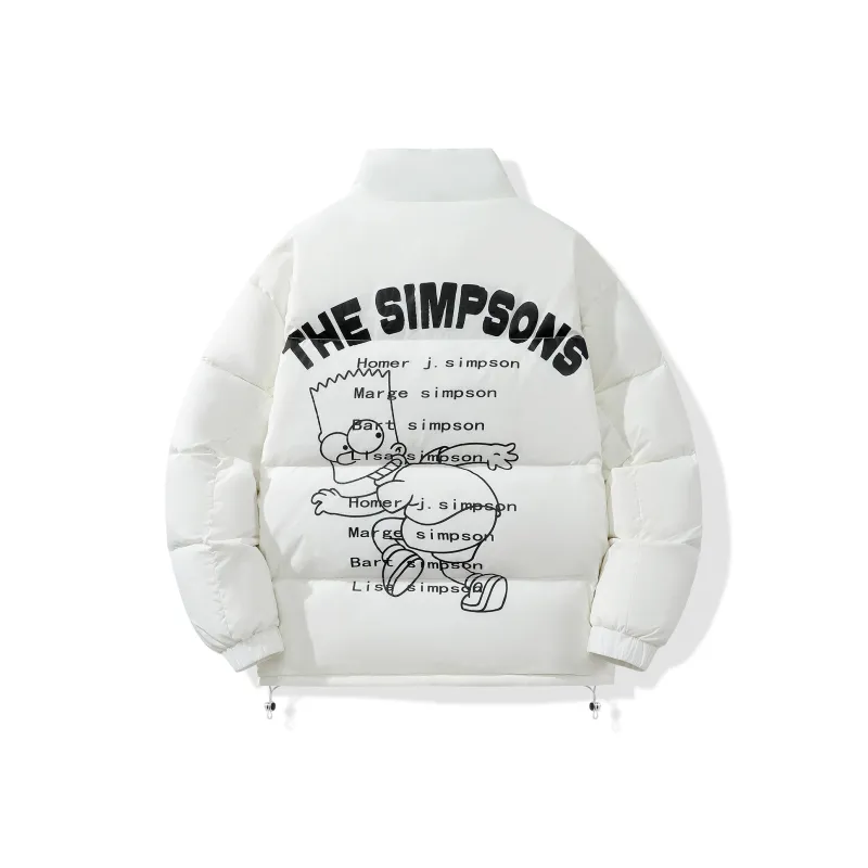 The Simpsons Down Coat Jacket Unisex-0