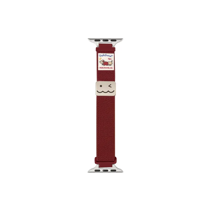 Senior's House Apple Compatibility Watch Band Nylon Material-4