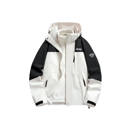 Jeep Warm Cold-Resistant Water-Resistant Water-Repellent Insect-Resistant Rainproof Anti-Static Windproof Jacket Unisex