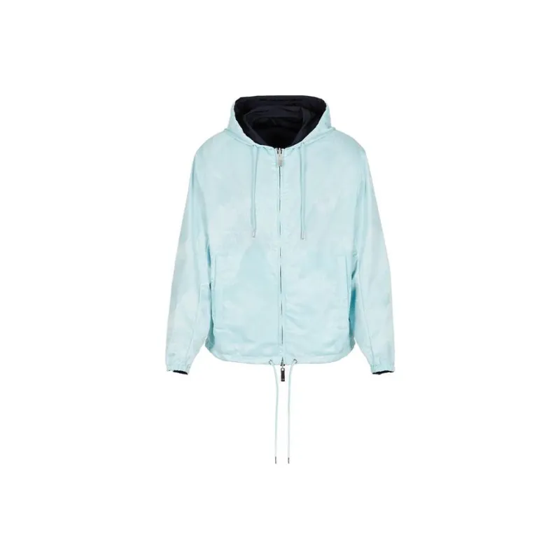 ARMANI EXCHANGE Logo print Hooded Jacket-0