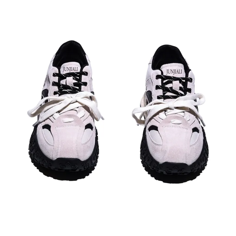 Junjali Slip Resistant, Abrasion Resistant, Lightweight, Height Increasing Low Top Casual Shoes Women's-10