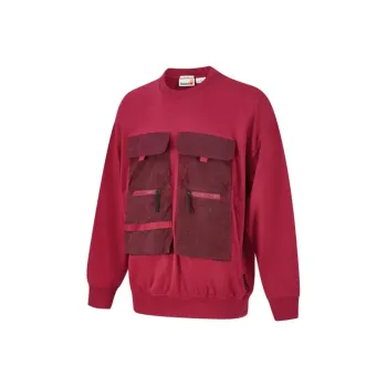 Timberland MEDIA UTILITY CREW NECK Sweatshirt Unisex Red