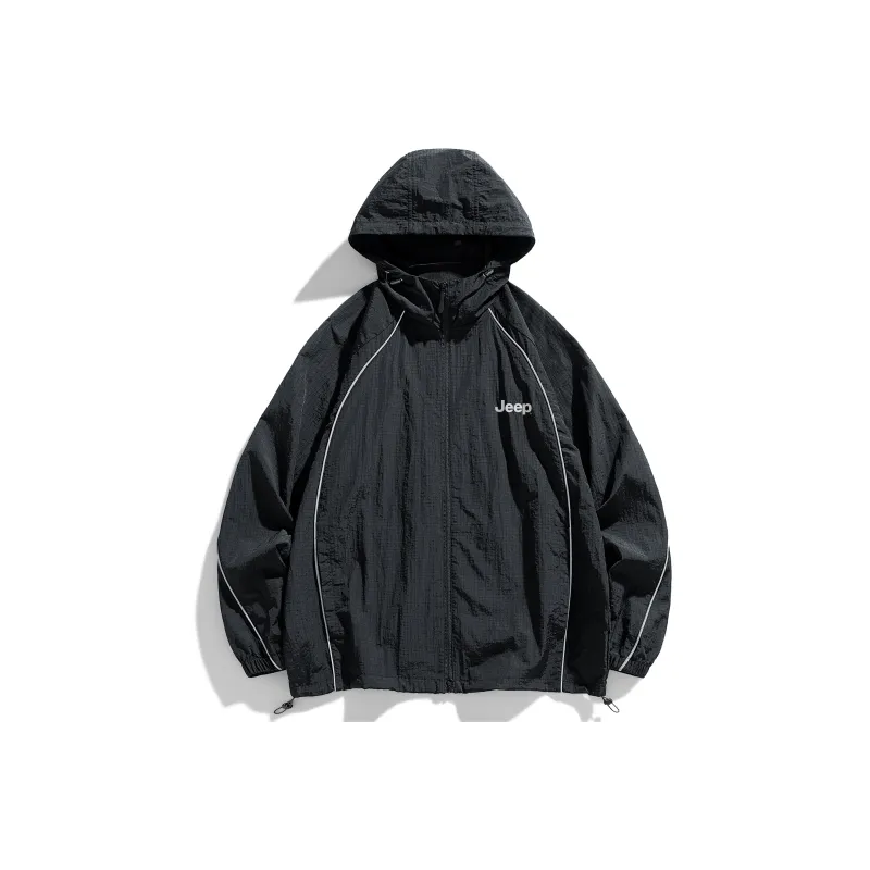 Jeep Breathable Reflective With High Visibility UV Protection Sun Protection Clothing Unisex-0