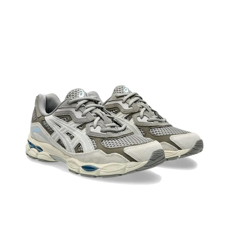 Asics Anti Slip Wear Resistant Low Top Casual Running Shoes Unisex Gray-2