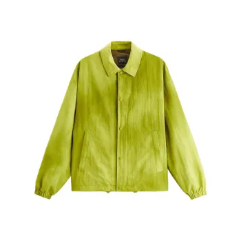 ZARA Jackets Men Lemon