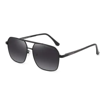 VIRDEN AERMAN Metal Square Sunglasses Men's