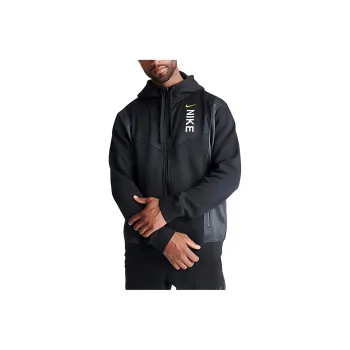 Nike SPORTSWEAR HYBRID FLEECE Jacket Men's Black