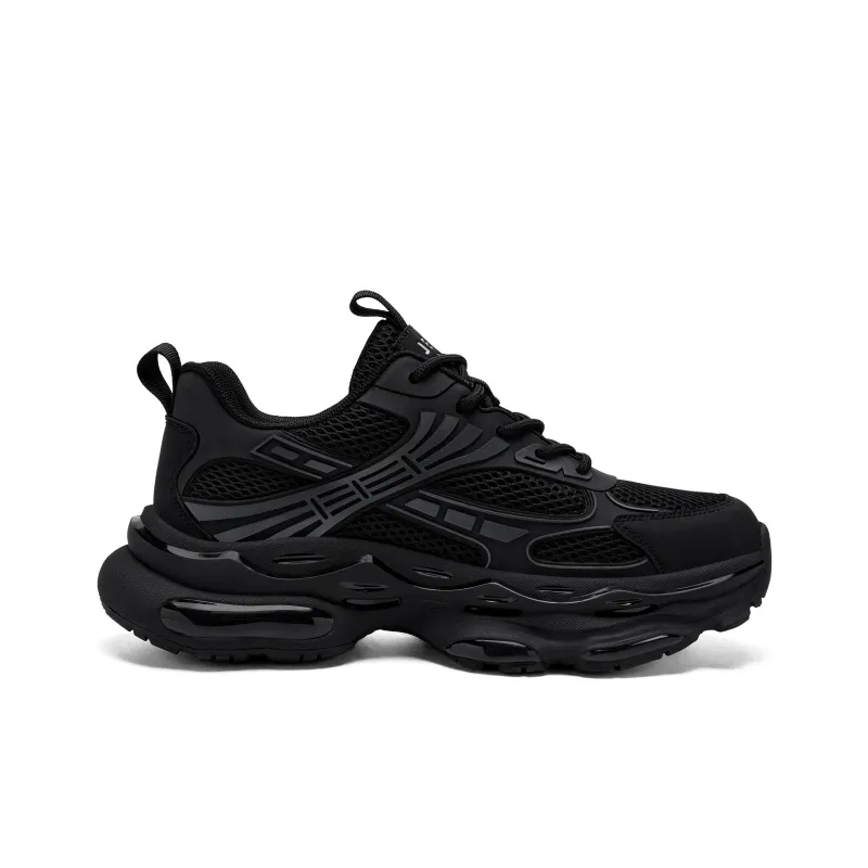 JEEP SPIRIT Shock Absorbers Slip Resistant, Abrasion Resistant, Lightweight Chunky Sneakers Men's Graphite Black-1