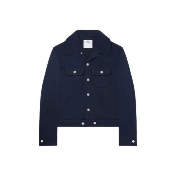 COURREGES Signature Twill Trucker Jacket