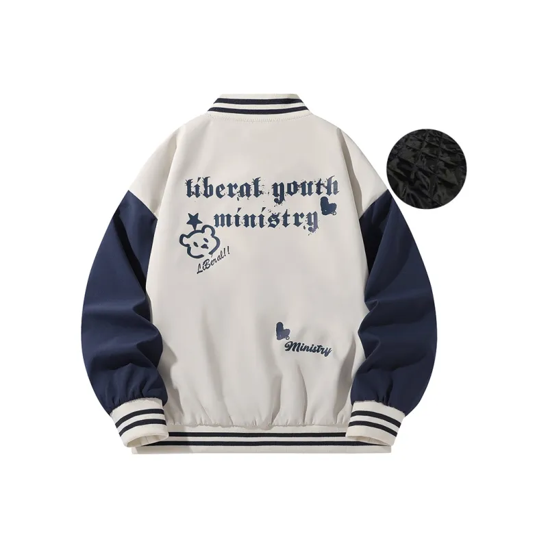 Liberal Youth Ministry Baseball Jacket Unisex-13