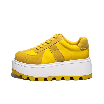 Junjali Lightweight Height Increasing Low Top Casual Shoes Women's