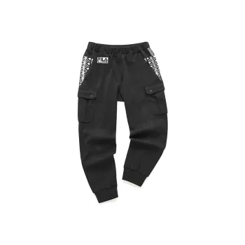 FILA FUSION x White Mountaineering FILA FUSION Hakusan L Collaboration Collection Cargo Pants Men's Black