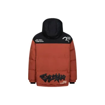 EVISU Down Jackets Men Orange