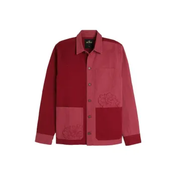 Hollister Jackets Coats Unisex Red