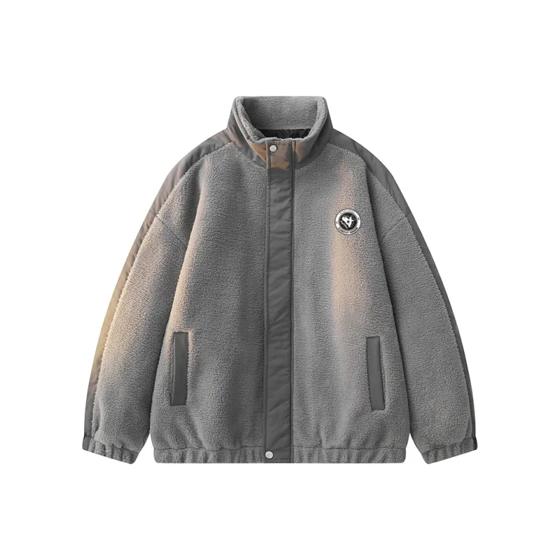 Kung Fu Panda Velvet feel Coat Unisex-5