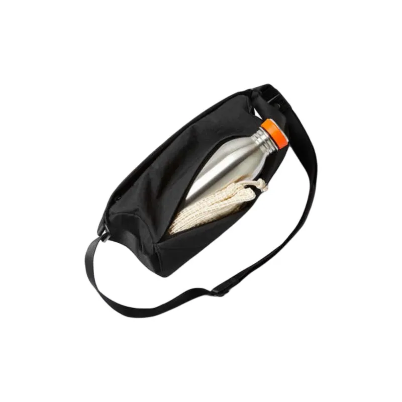 BELLROY Plant Leather Fanny Pack, Crossbody Bag Mini Men's Black-1