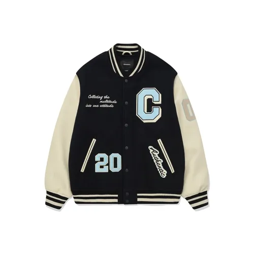 COVERNAT Baseball Jacket Unisex Marine Blue