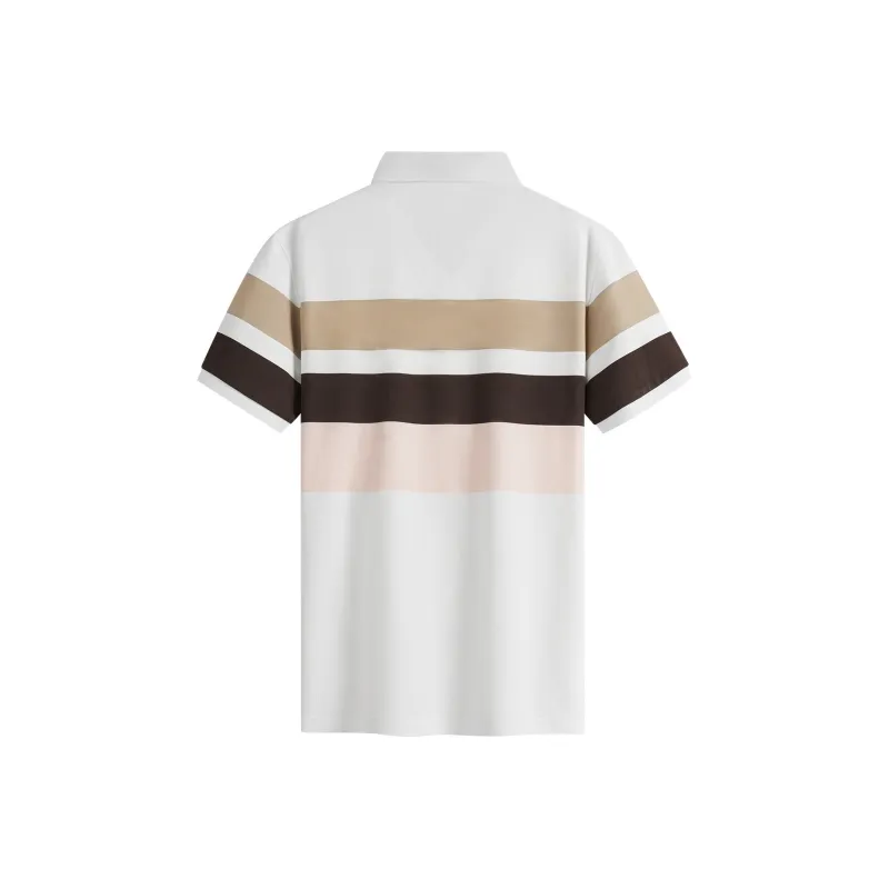 Dance With Wolves Polo Shirt Men's Raw White-1