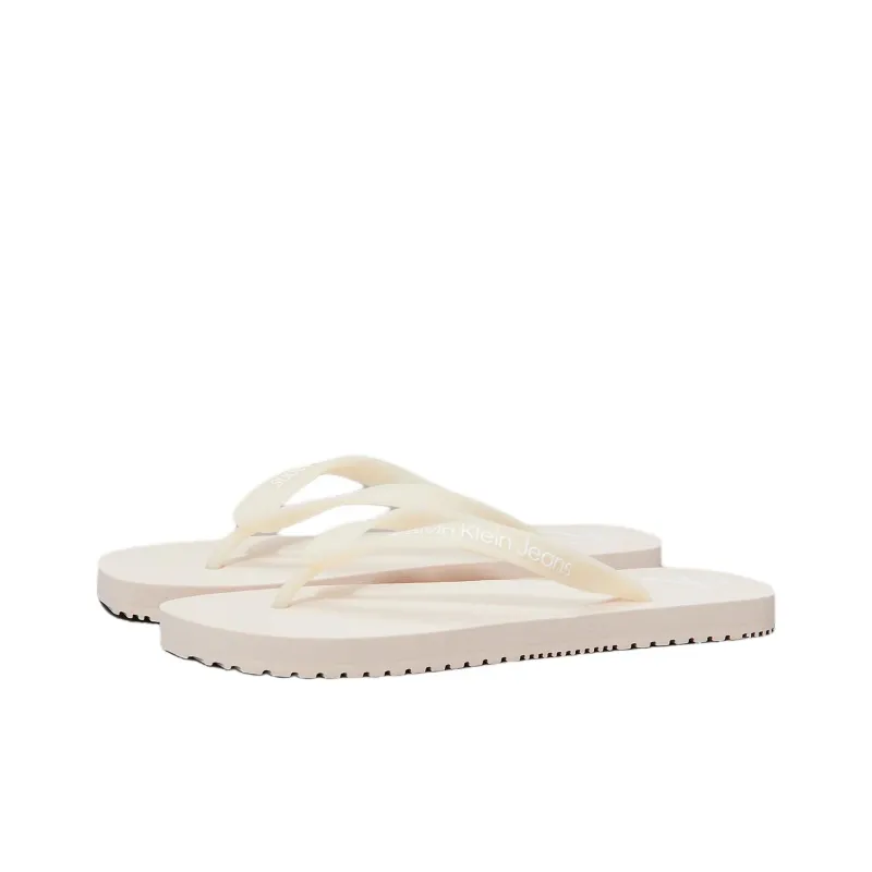 CKJ CALVIN KLEIN JEANS Flip Flops Women's White-2