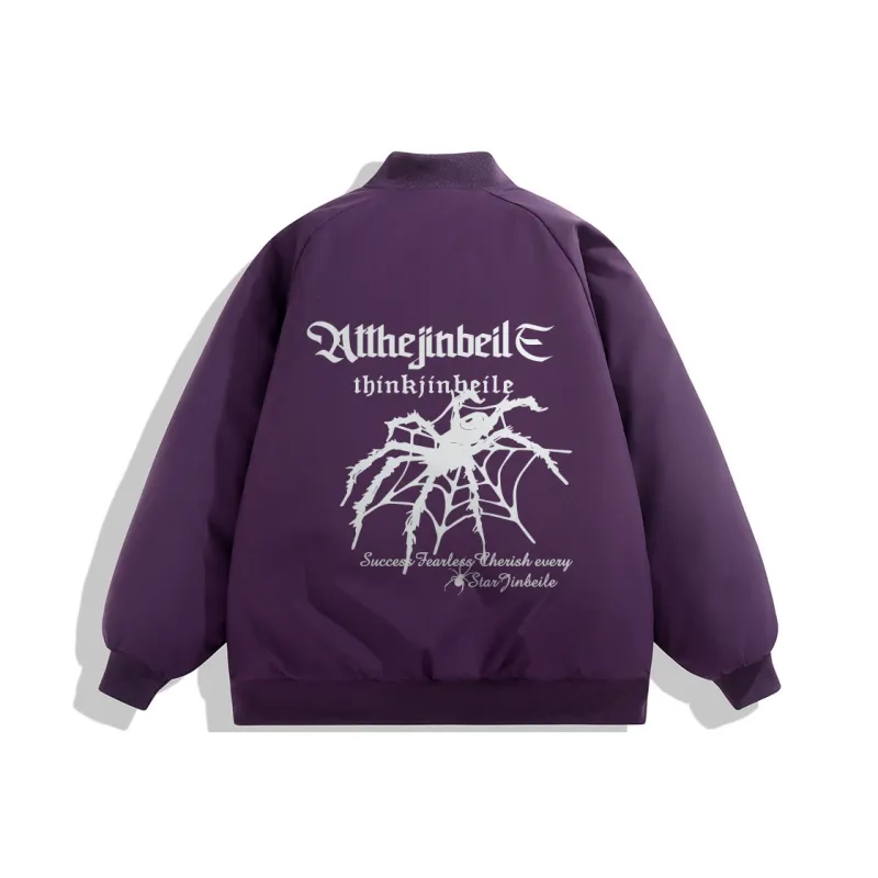 JINBEILE Jackets Coats Unisex Black-7