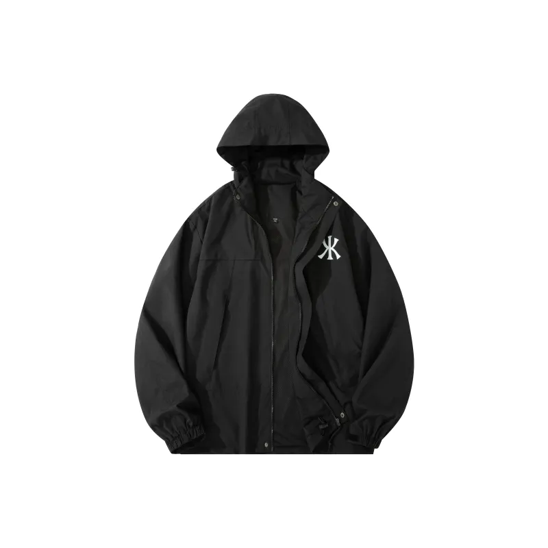 Kawasaki Jackets Coats Unisex Black-0