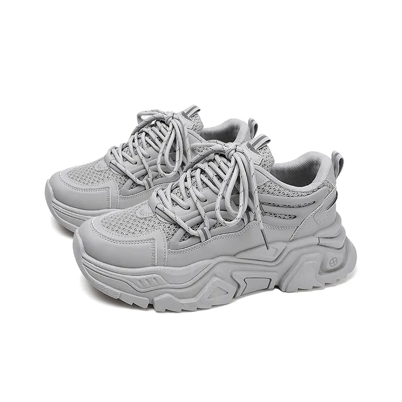 Yi Jiabao Wear resistant And Lightweight Low Top Chunky Sneakers Men's-10