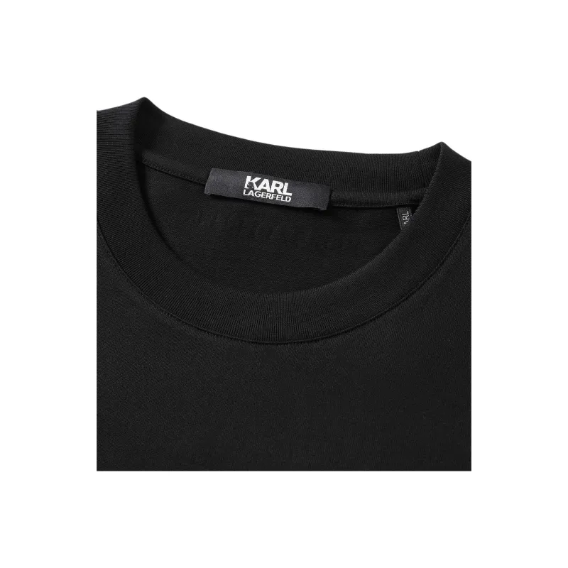 KARL LAGERFELD SS25 T Shirt Men's Black-2