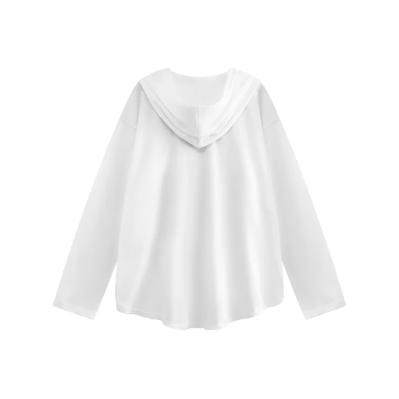 YINLEI Sweatshirt Women's White-1