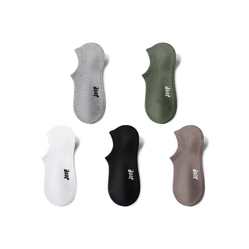 Jeep No Show Socks Men's Combo Set