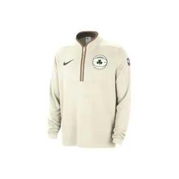 Nike Dri-Fit Boston Celtics 2023/24 City Edition Jackets Coats City Edition 2023/24 Season Boston Celtics Men's Beige