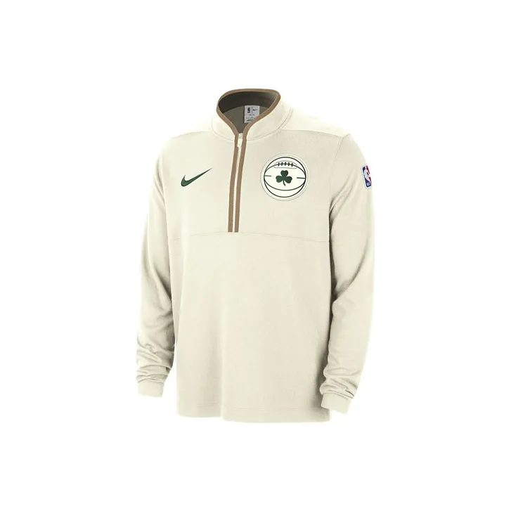 Nike Dri-Fit Boston Celtics 2023/24 City Edition Jackets Coats City Edition 2023/24 Season Boston Celtics Men's Beige-0