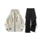 Khaki+Black[Waterproof Clothing Sets]