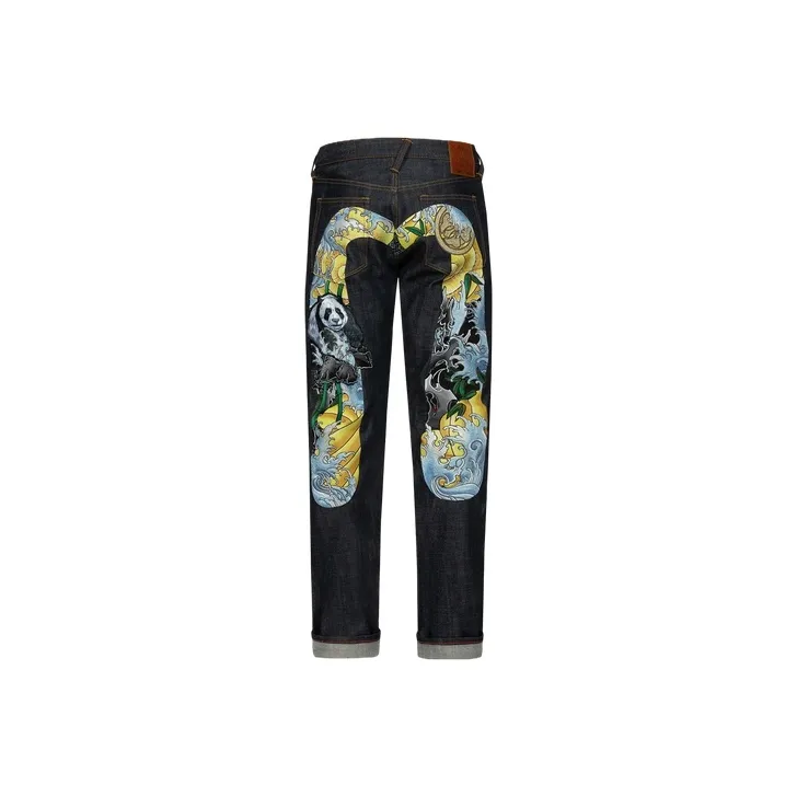 EVISU Jeans Men Denim Blue-0