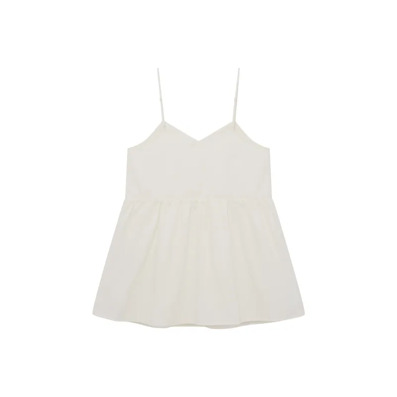 D'zzit Short Sleeved Dress Women's White-3