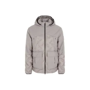 EMPORIO ARMANI EA7 FW23 Puffer Jacket Men's Gray